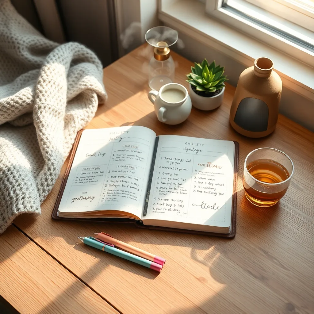 Begin with Morning Gratitude Entries