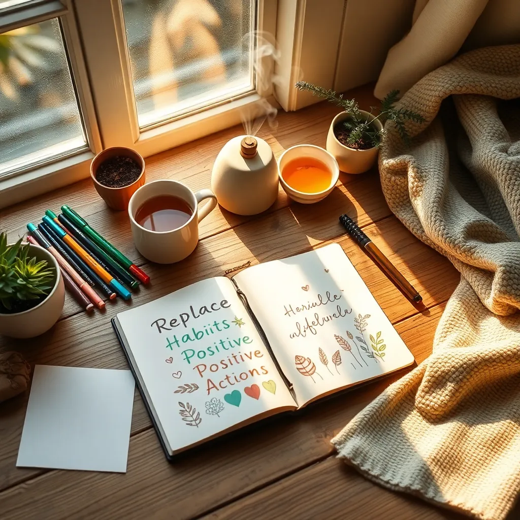 Replace Habits with Positive Actions
