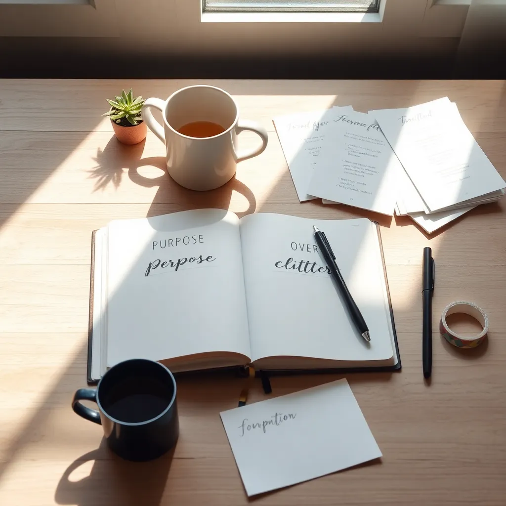 Prioritizing Purpose Over Clutter