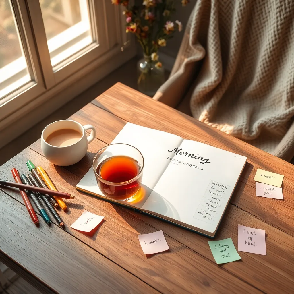 Identify Your Morning Goals