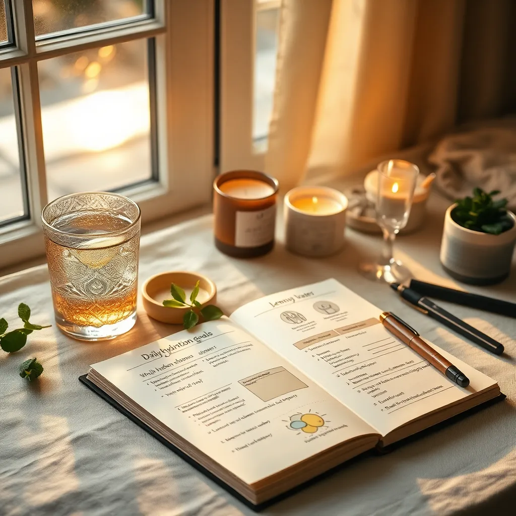 Hydration Boost Ritual (Rejuvenate with a Glass of Lemon Water)