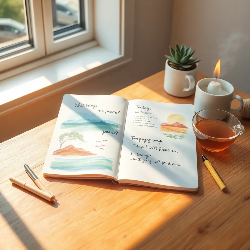 Setting Intentions for Calm Reflection
