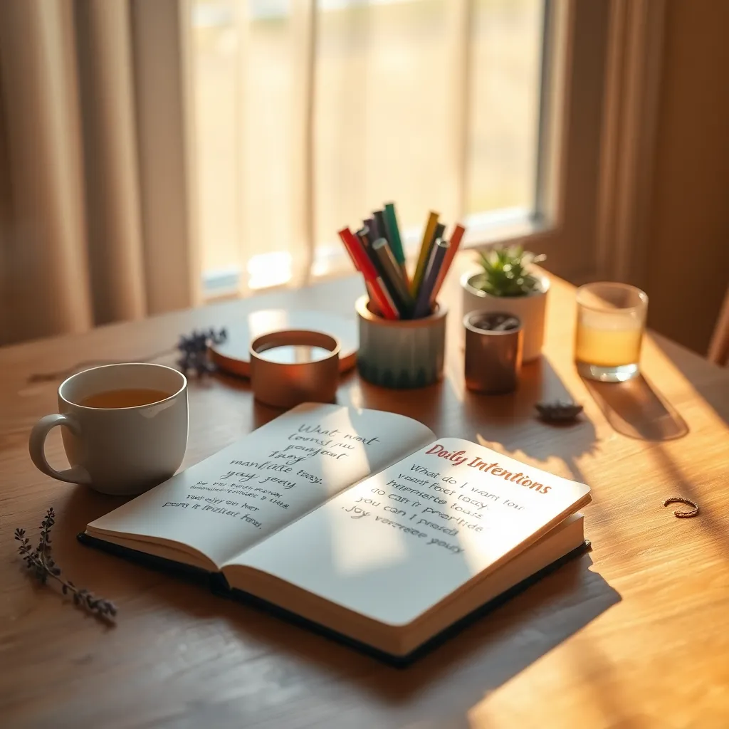 Setting Intentions for Daily Success
