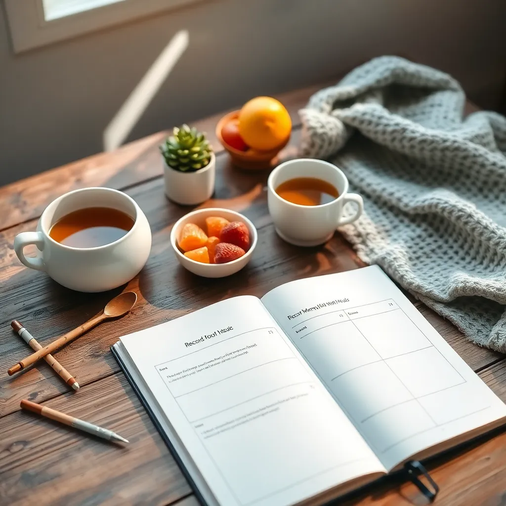 Record Morning Mood with Meals