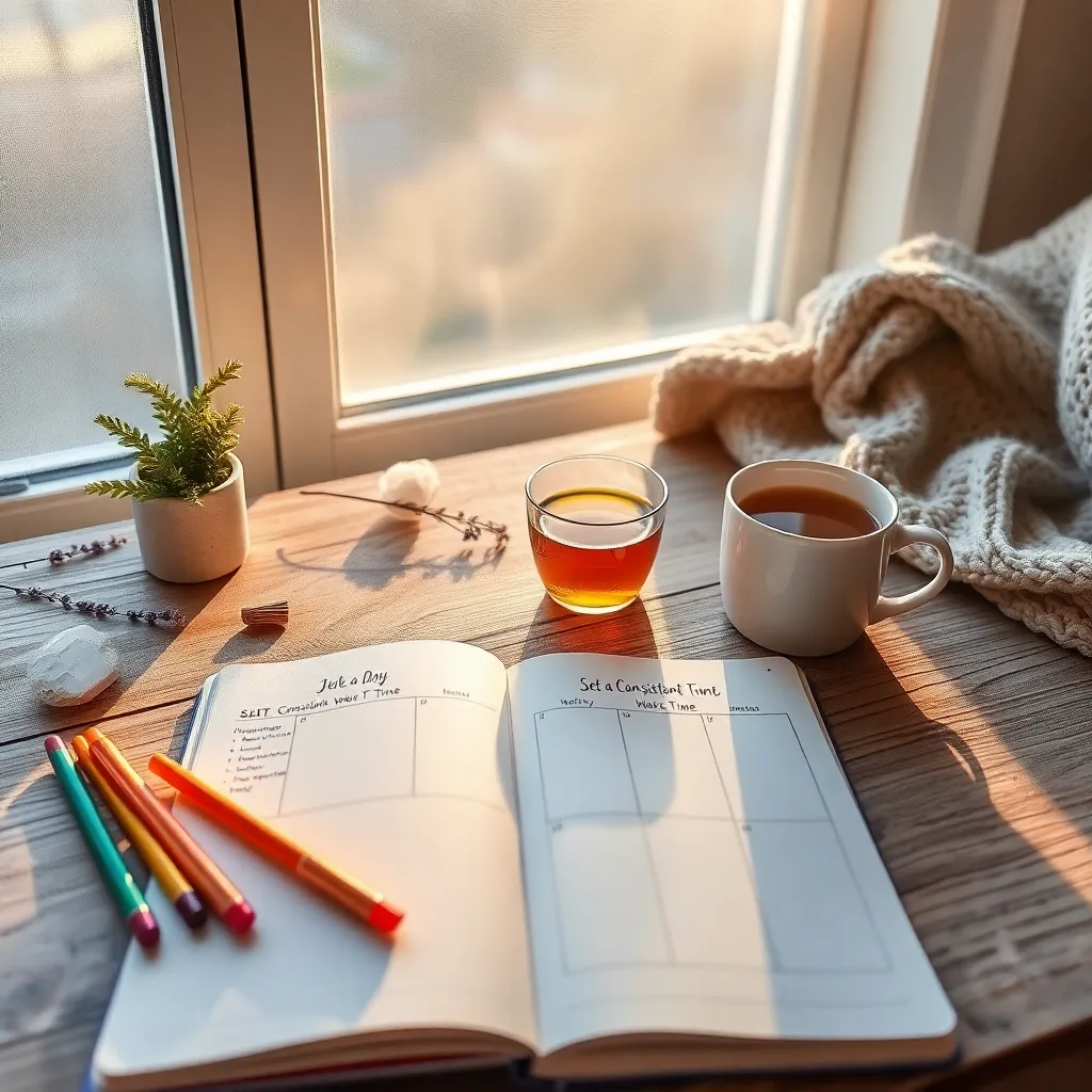Set a Consistent Wake-Up Time