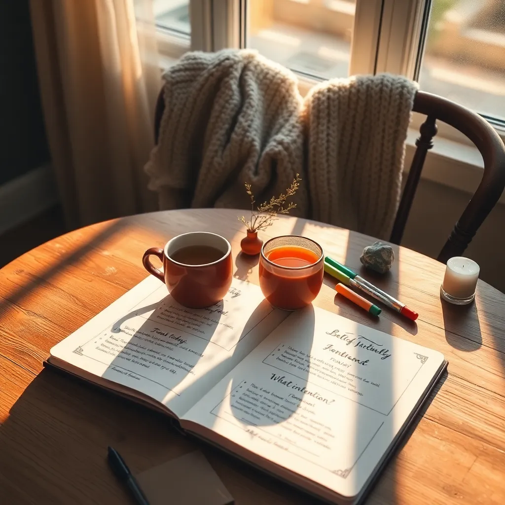 Mindful Journaling for Morning Clarity