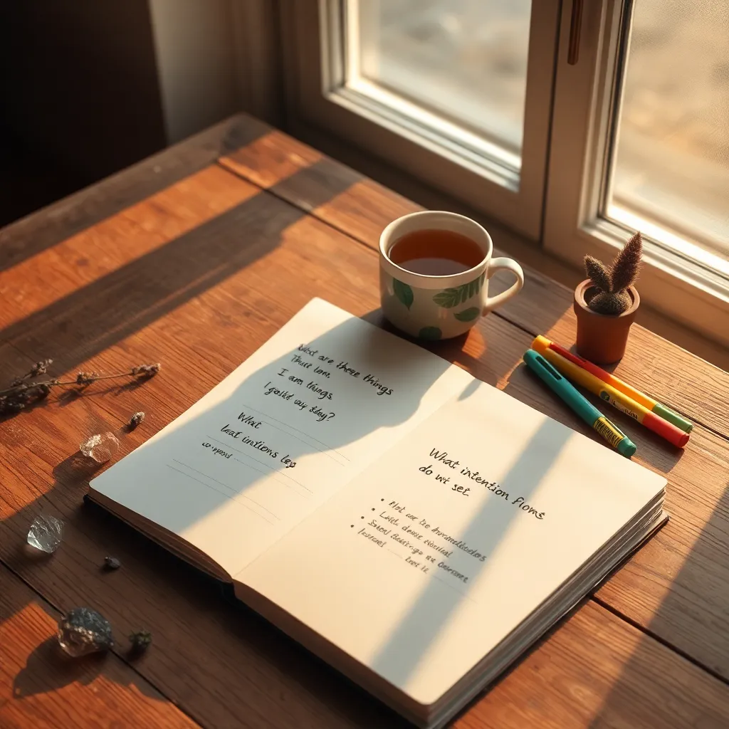 Crafting Your Morning Blueprint