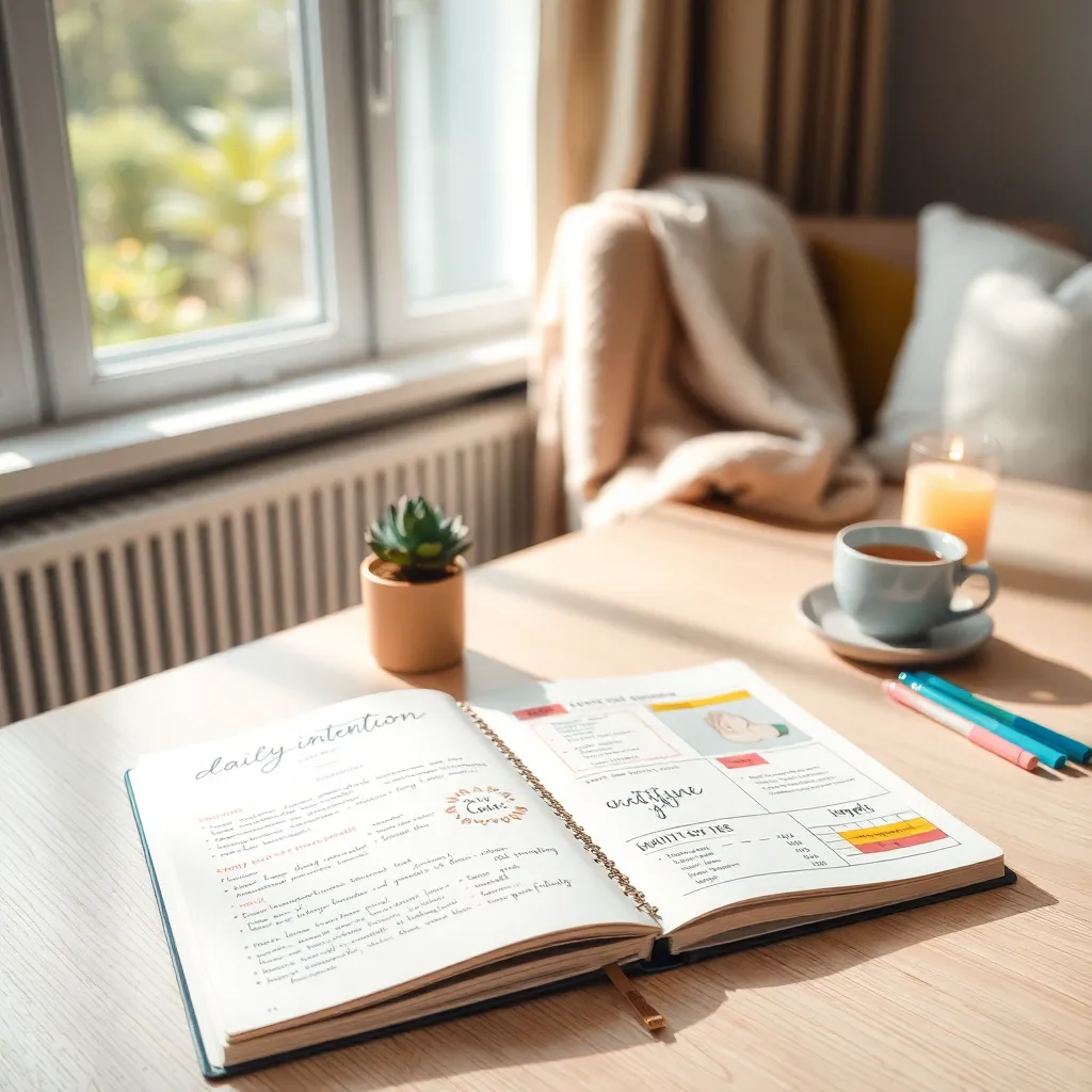 Set a Daily Intention Journal