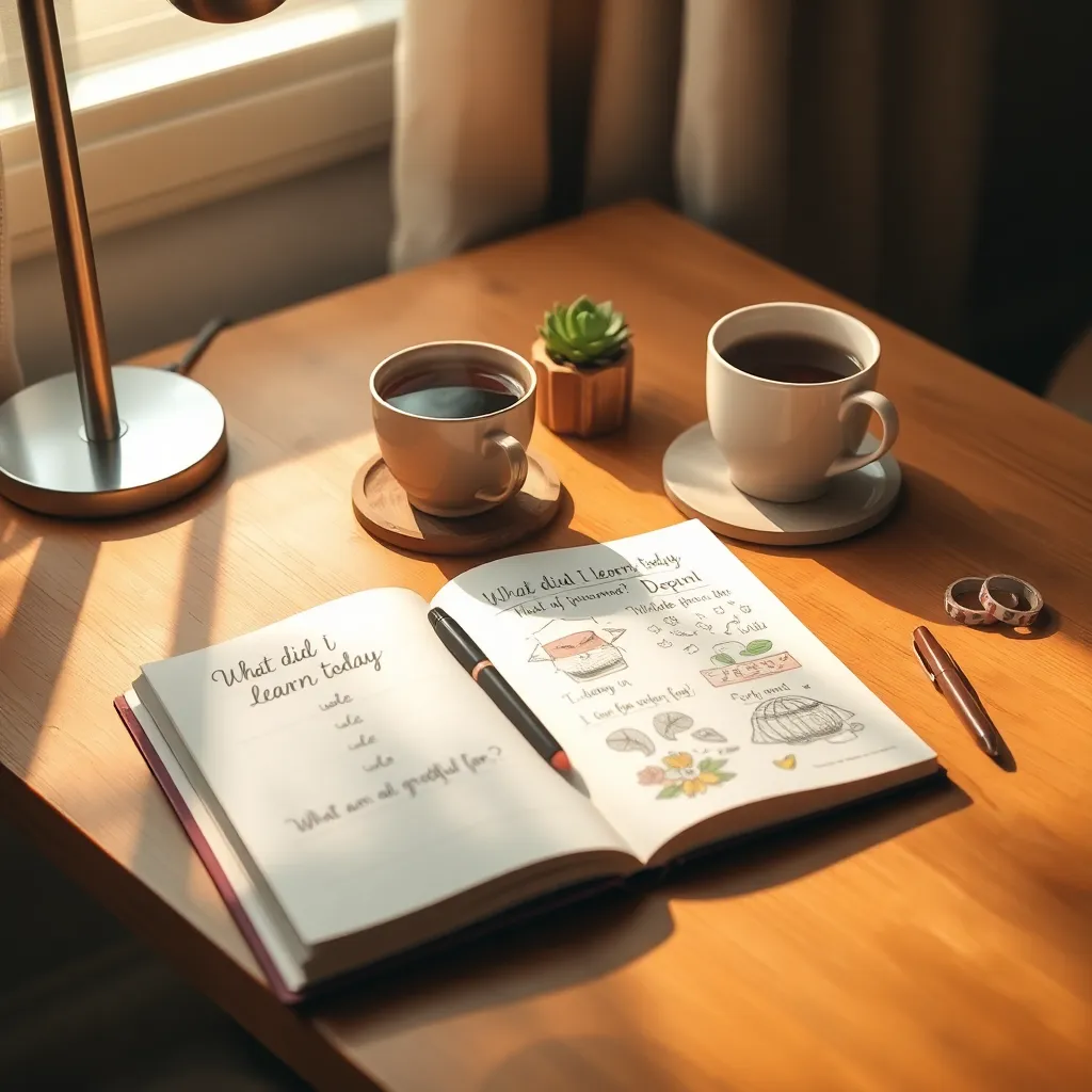Evening Reflections for Continuous Growth