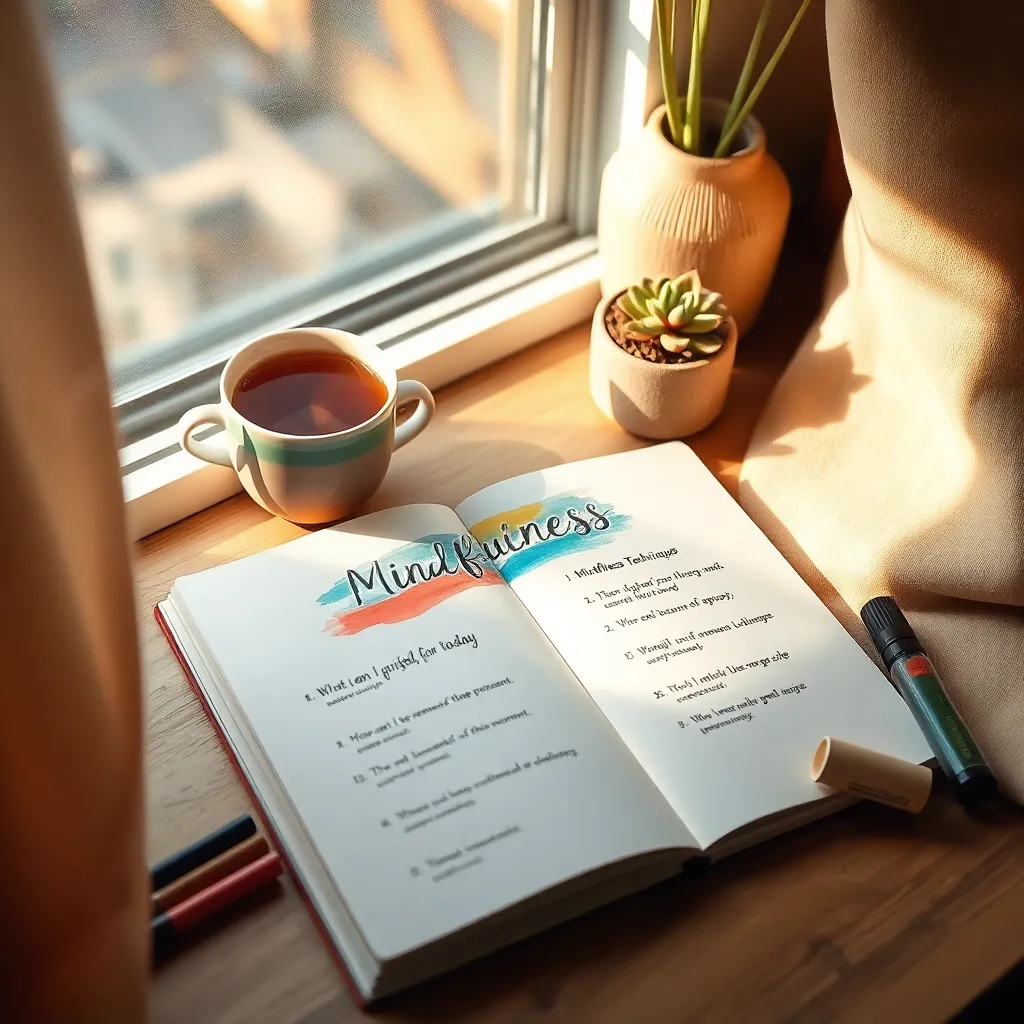 Incorporating Mindfulness Techniques
