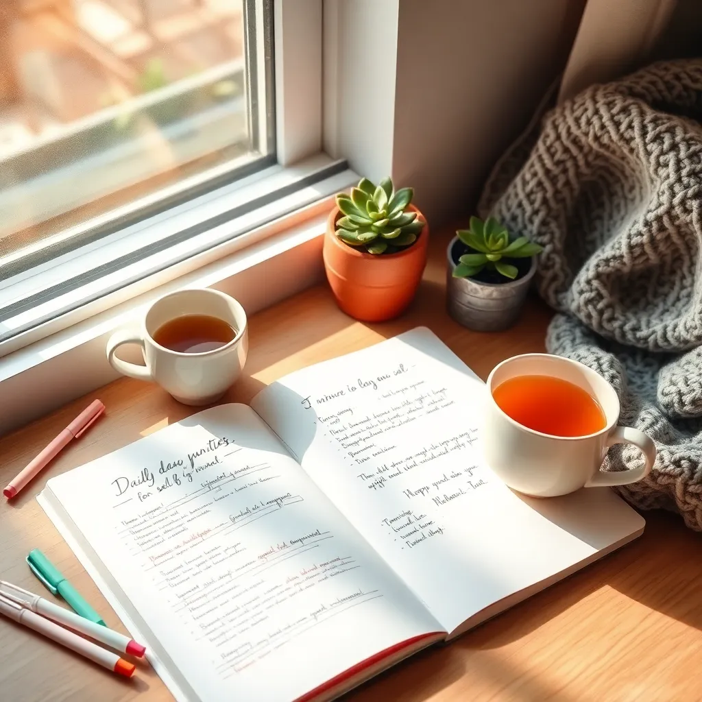 Develop a Self-Care Routine
