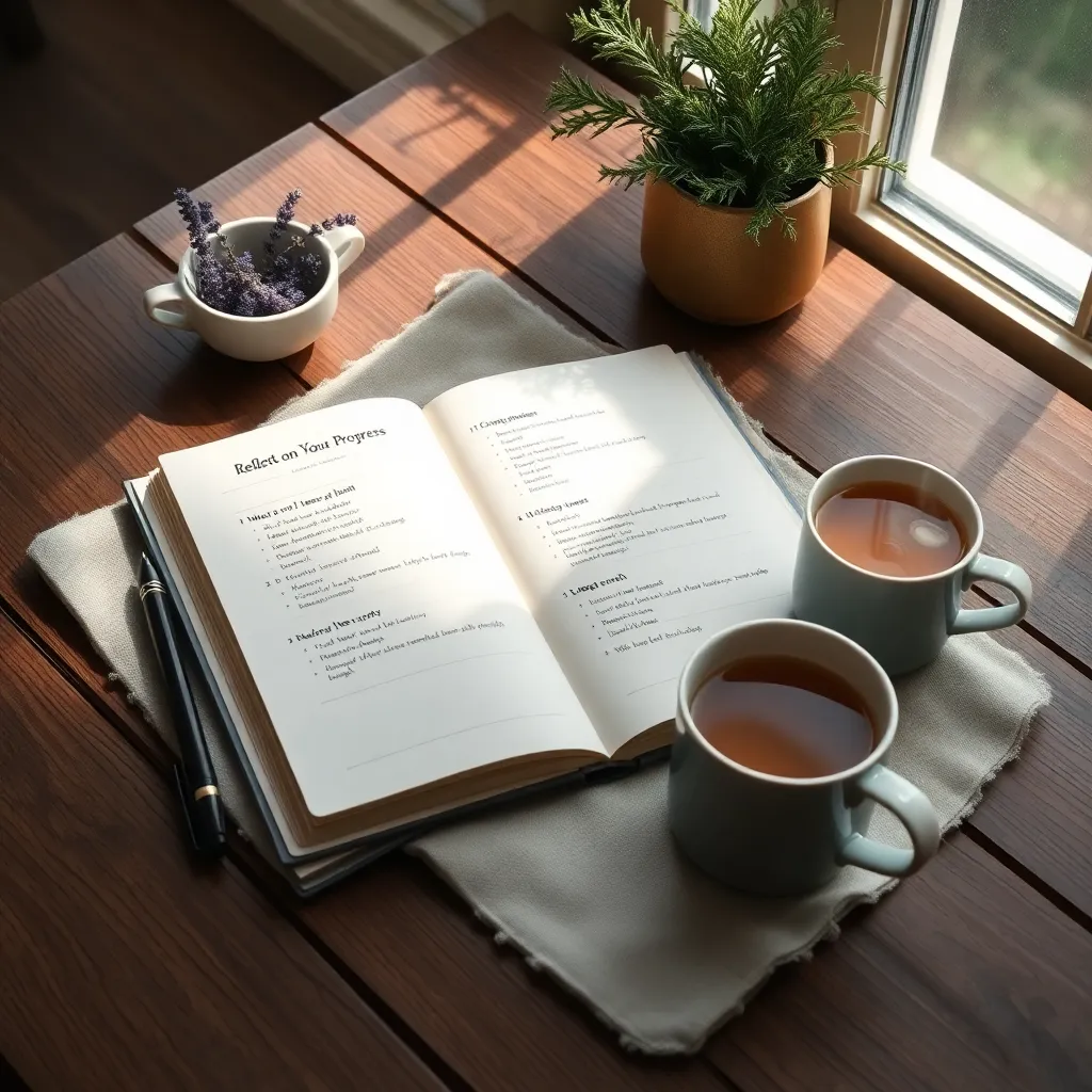 Reflect on Your Progress Regularly