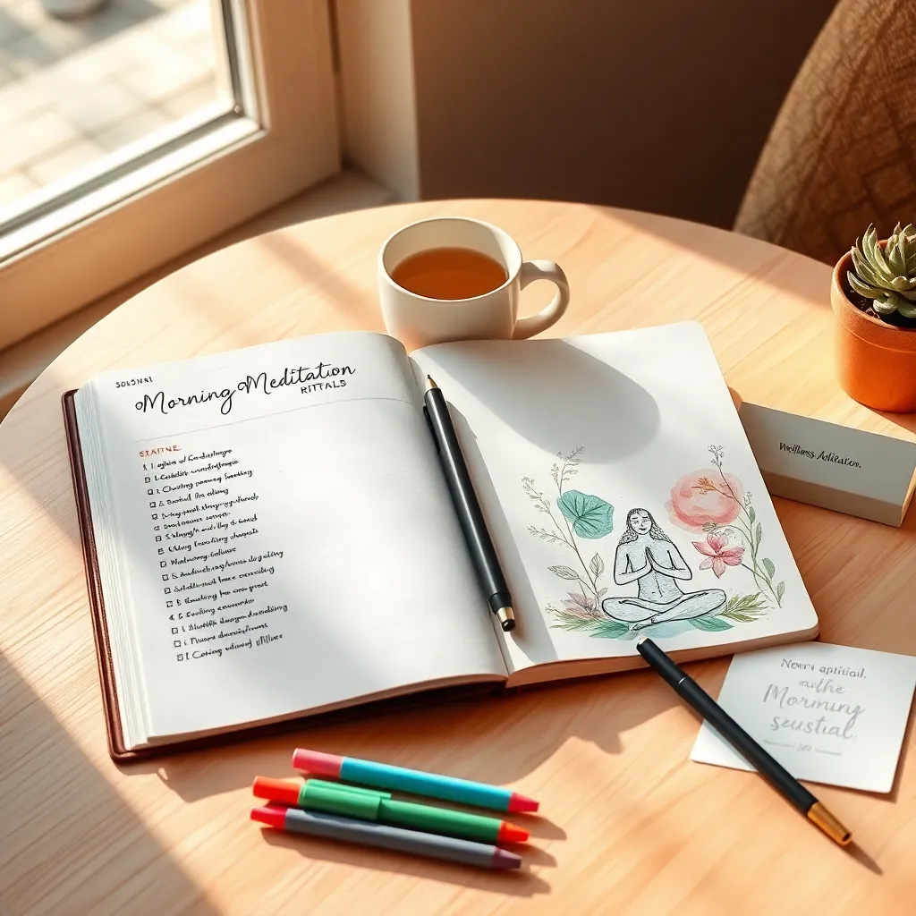 Begin with Morning Meditation Rituals