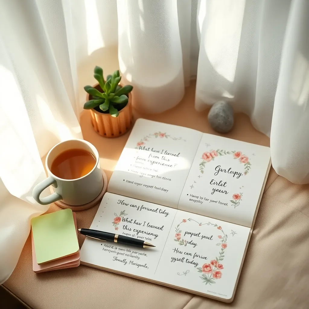 Techniques for Forgiveness in Writing