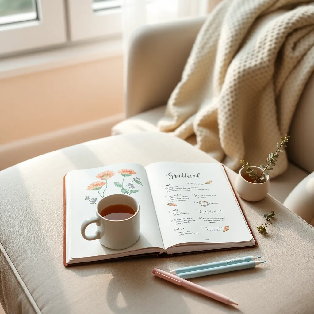 Begin with Daily Gratitude Entries