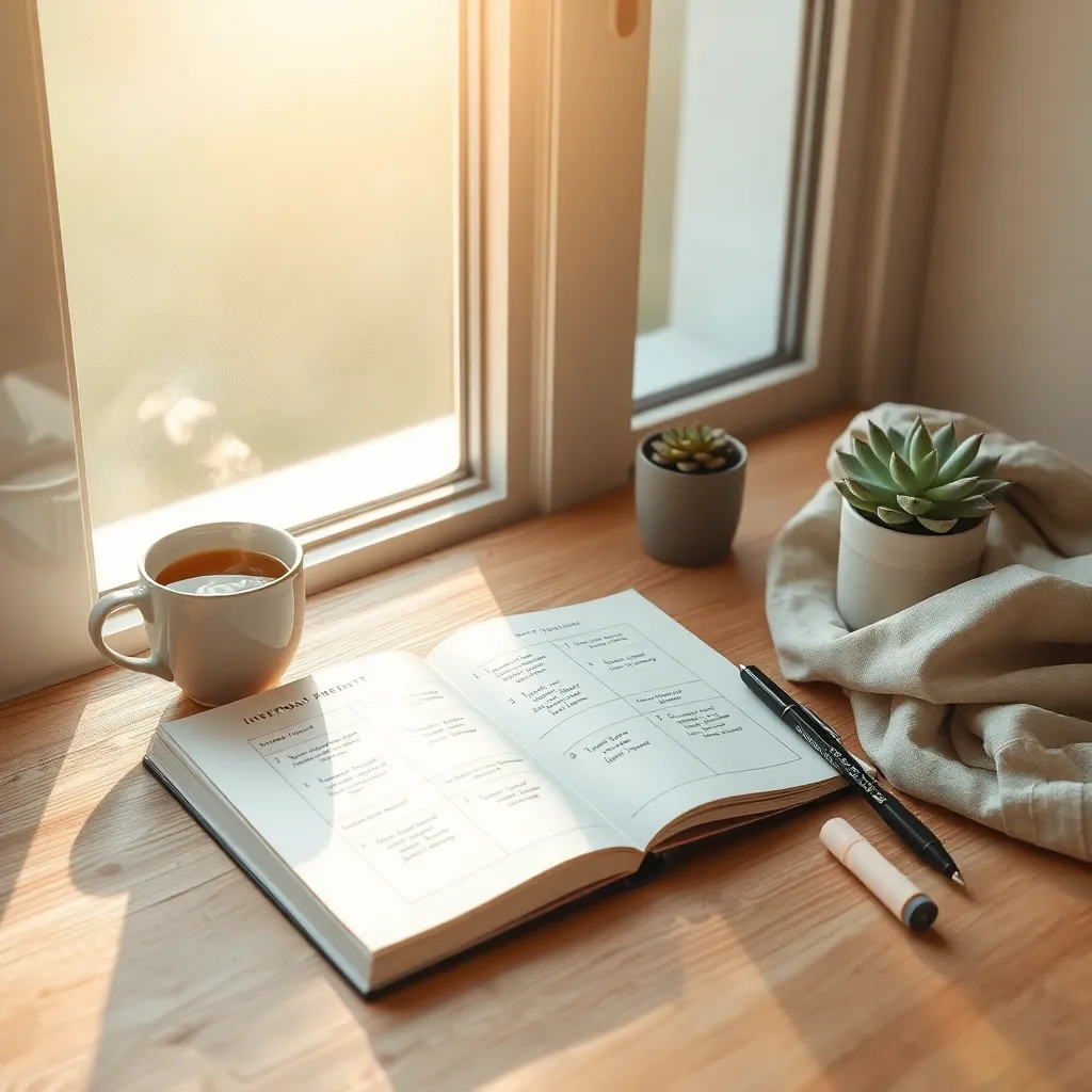Setting Intentions for the Day