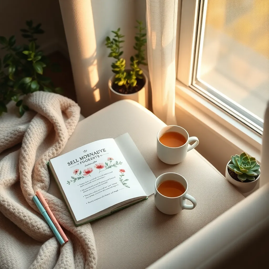 Positive Affirmation Journaling (Enhancing Self-Compassion)