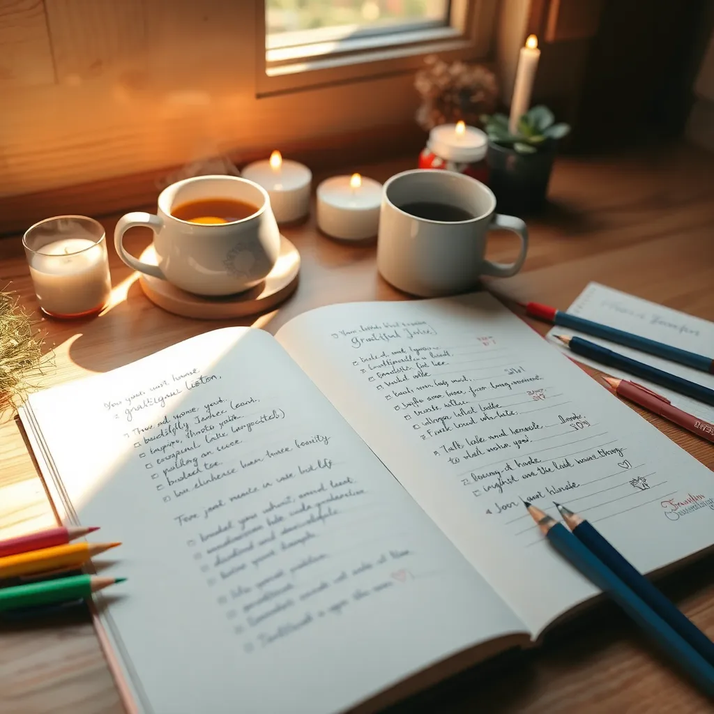 Write Daily Gratitude Lists