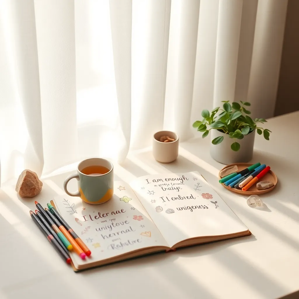 Incorporating Affirmations into Routine