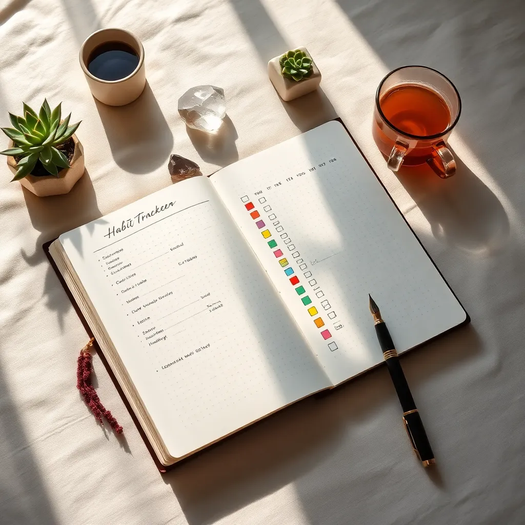 Visualizing Progress Through Habit Trackers