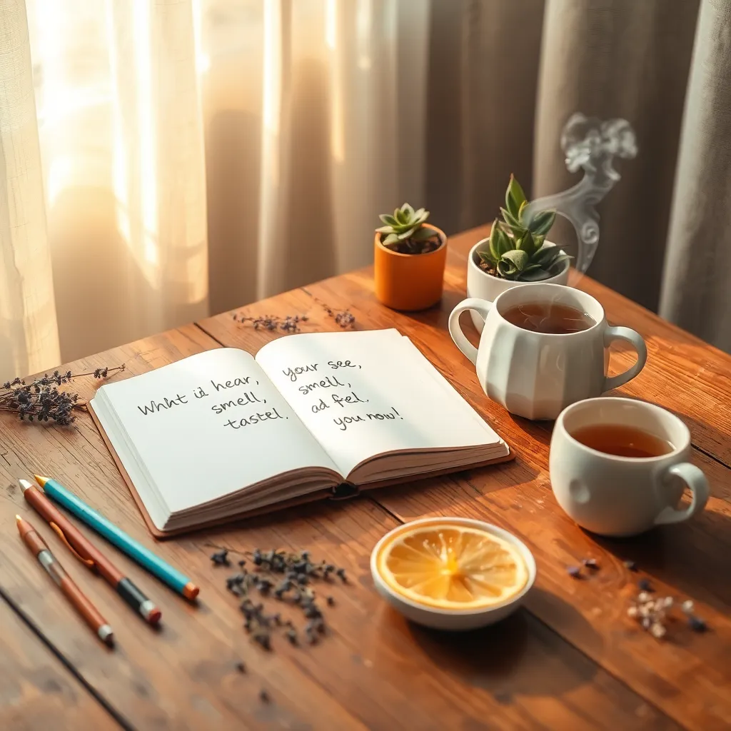 Capture Sensory Experiences in Words