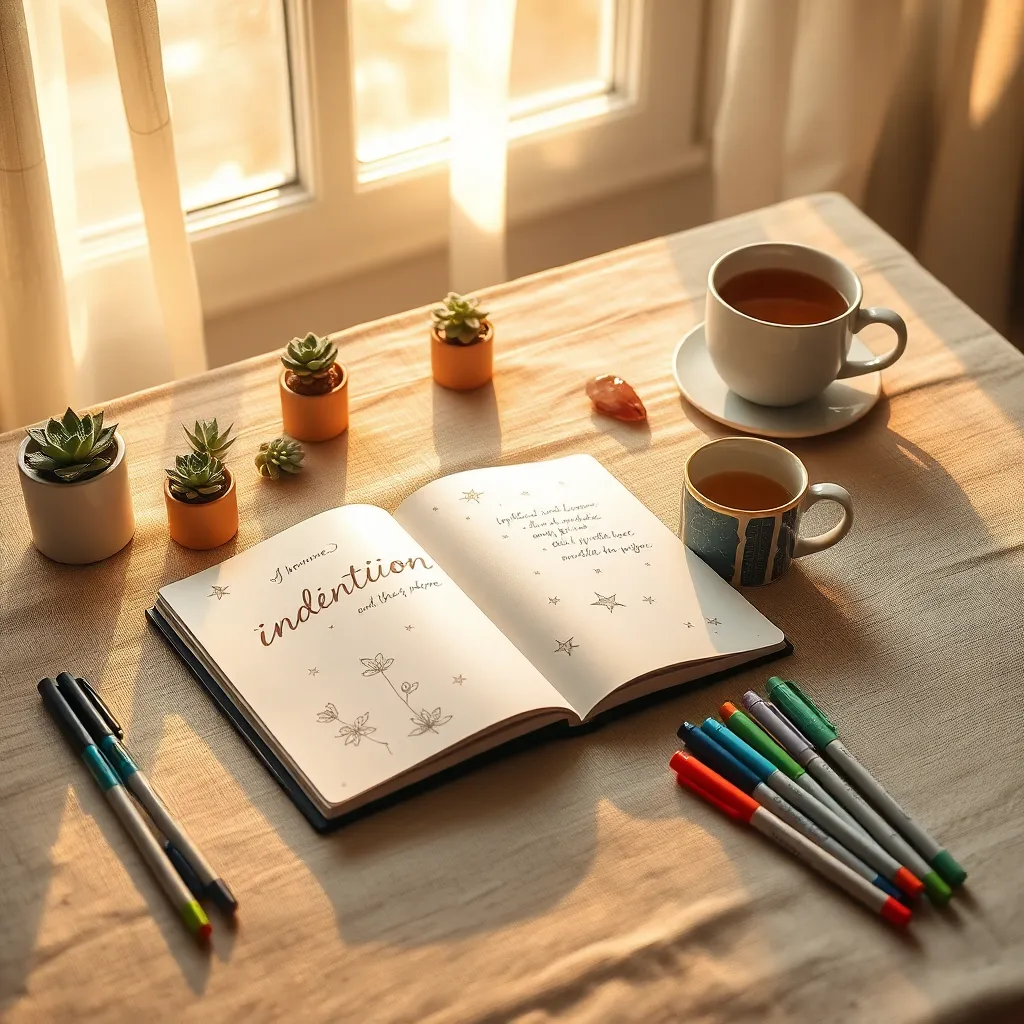 Set Intention-Focused Journal Goals