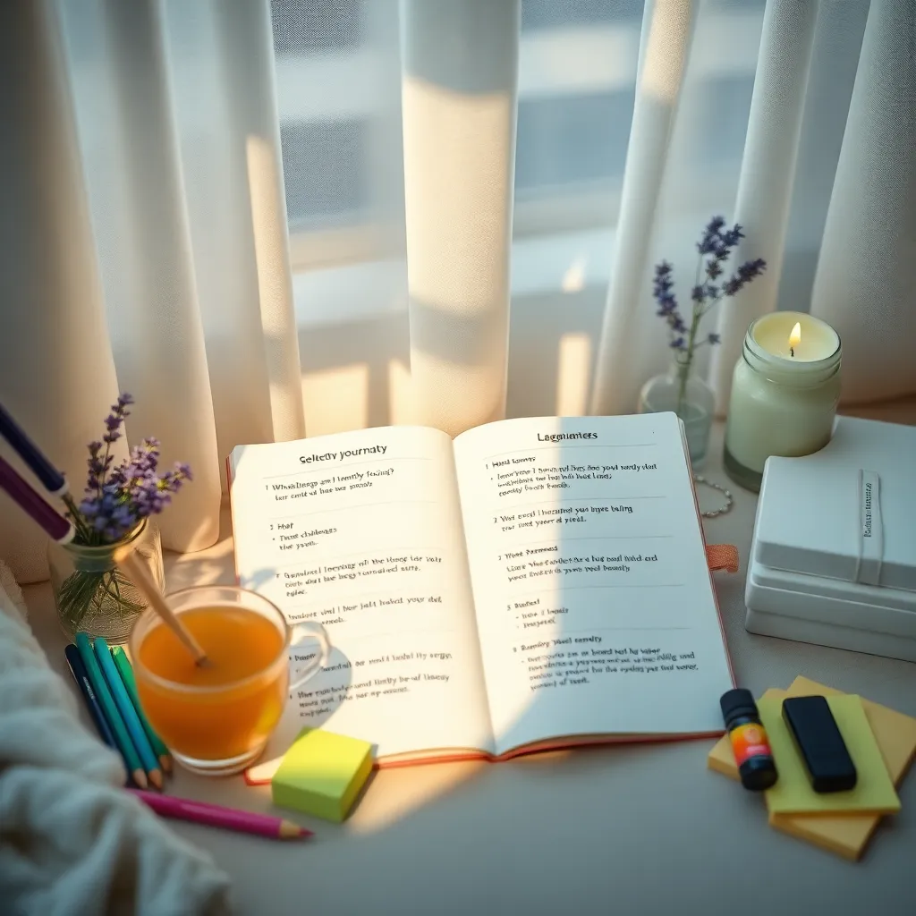 Reflective Prompts for Stress Relief