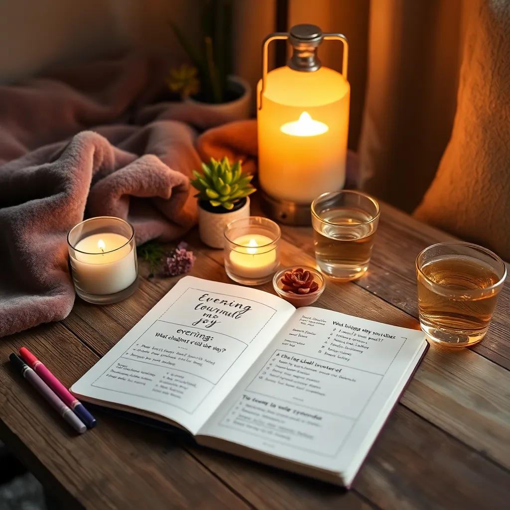 Contemplating Evening Relaxation Rituals