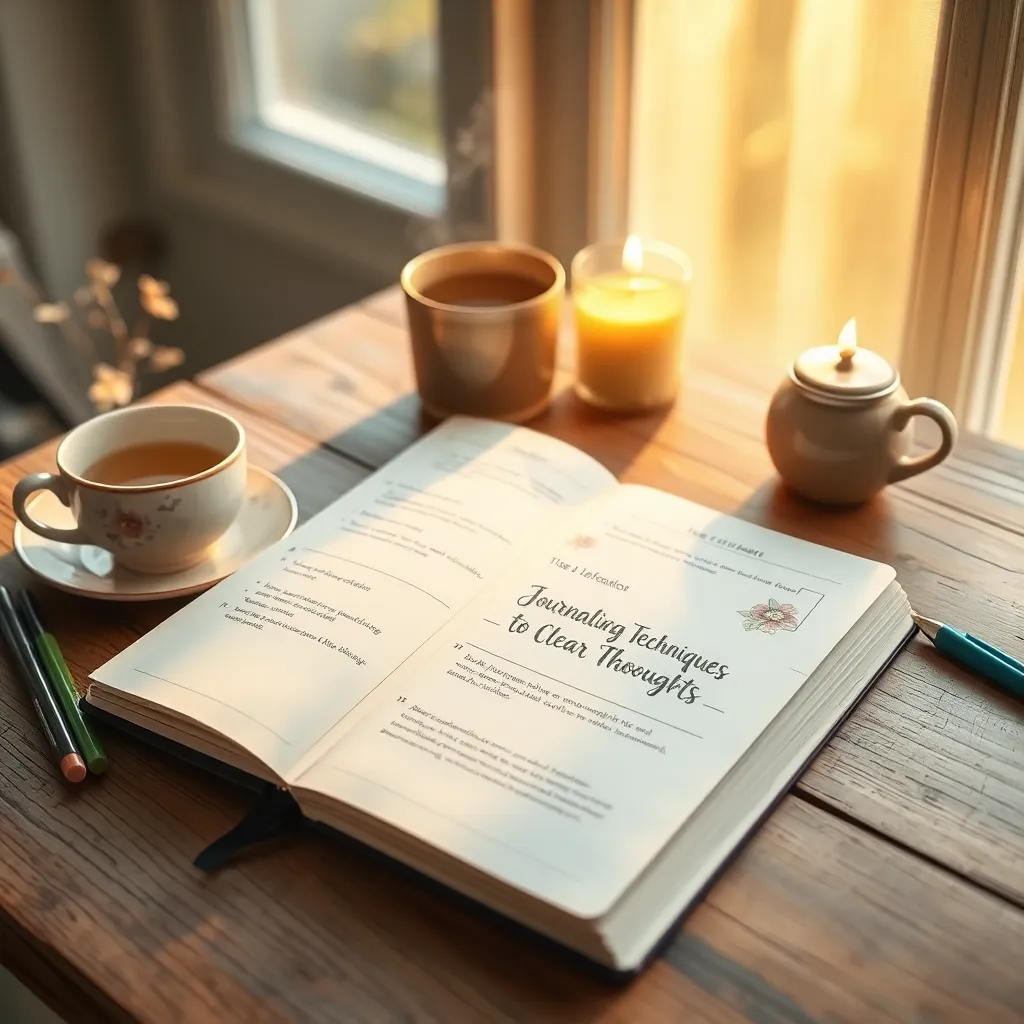 Journaling Techniques to Clear Thoughts