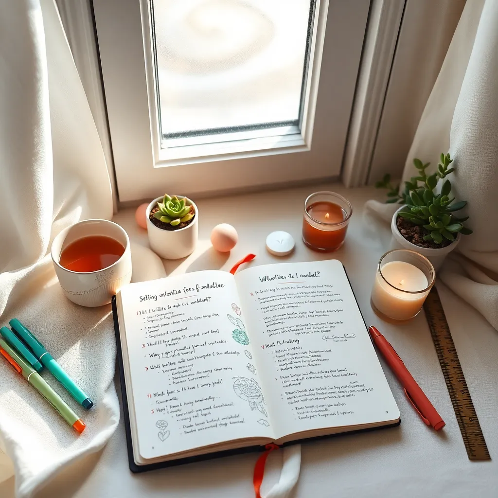 Setting Intentions for Self-Growth