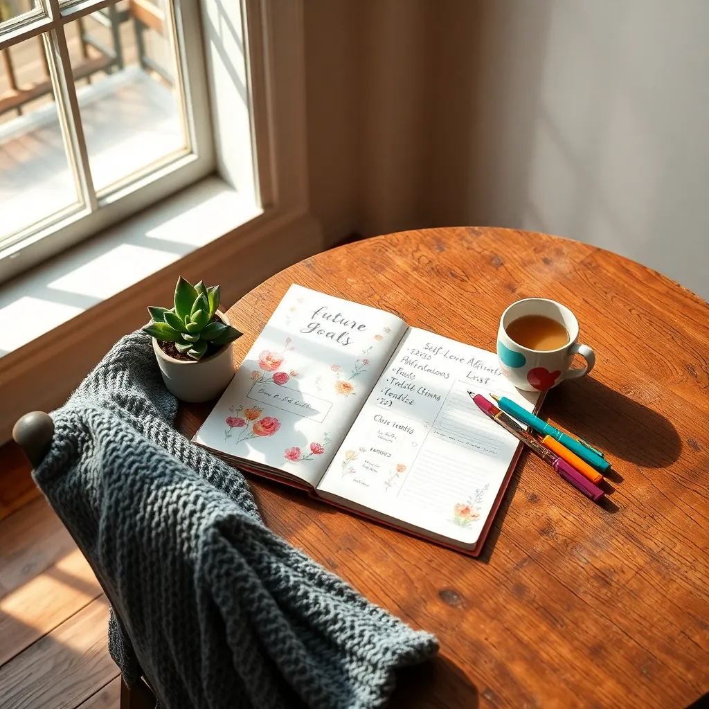 Visualizing Future Goals with Self-Love